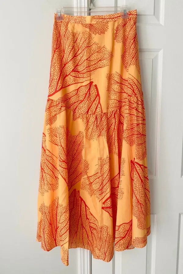 Anthropologie Hutch Printed Wrap Maxi Skirt, XS - Image 10