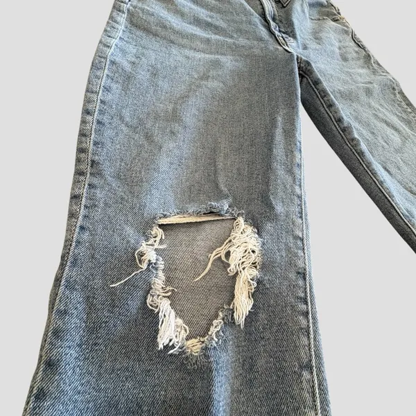 Madewell‎ the Perfect Vintage Jeans Women 30 Blue High Rise Distressed Knee - Image 2