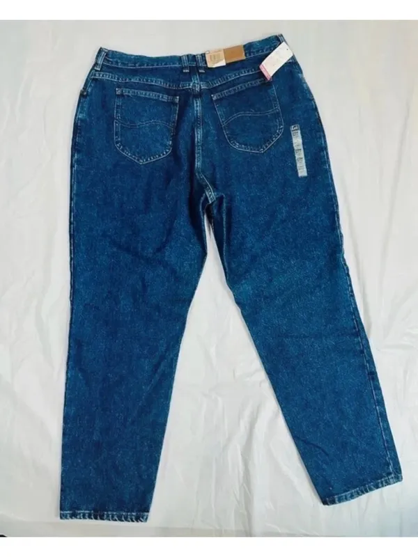 Lee Women's Boyfriend Jeans - Deep Blue Denim - Image 3
