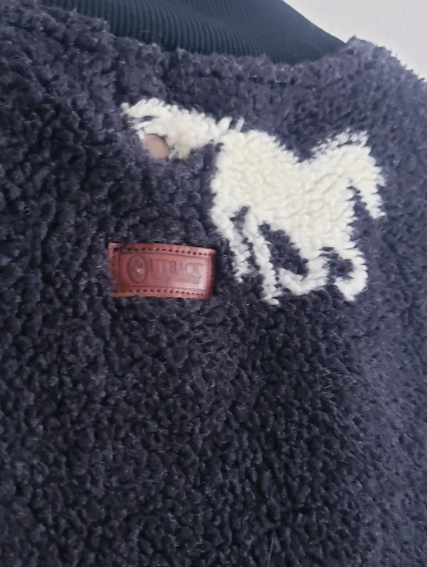 Outback Trading Co Horse Western Sherpa Vest - Image 7