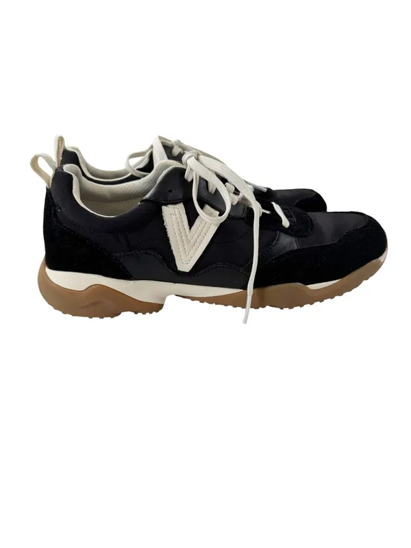 Vionic Walk Glide Sneaker Suede Trim Black Cushioned Size 9 - Image 13