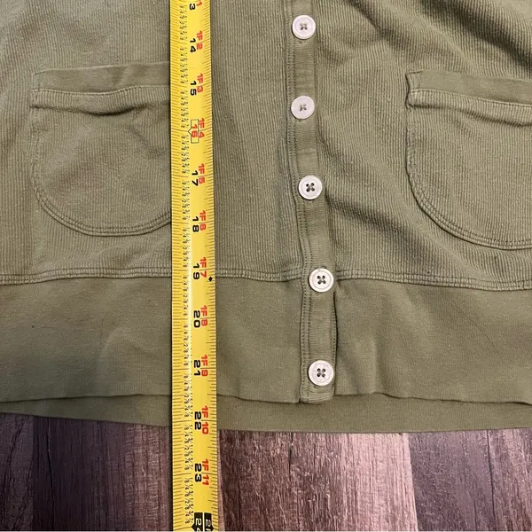 Old Navy Green cardigan twilight Bella swan cosplay size L - Image 2