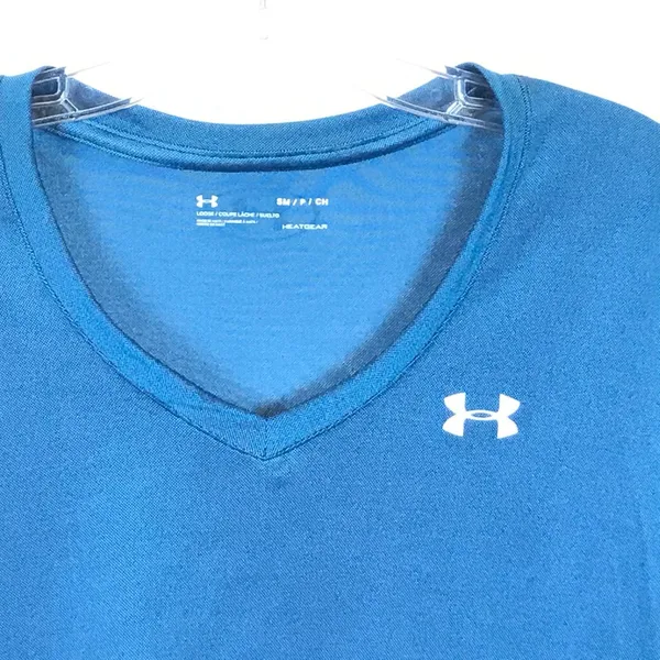 Size Small Under Armour UA Tech V-Neck T Shirt Top - Image 2