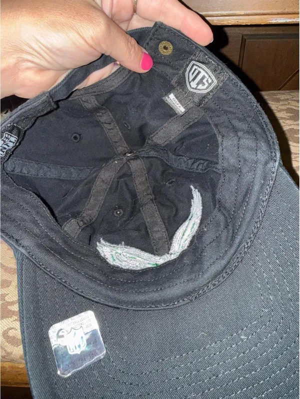 NFL Women's Black and Navy Hat - Image 3