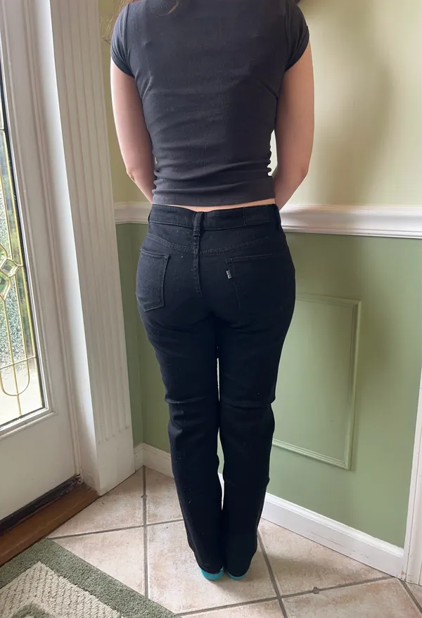 Levi’s Y2K 531 Low Skinny black jeans - Image 2
