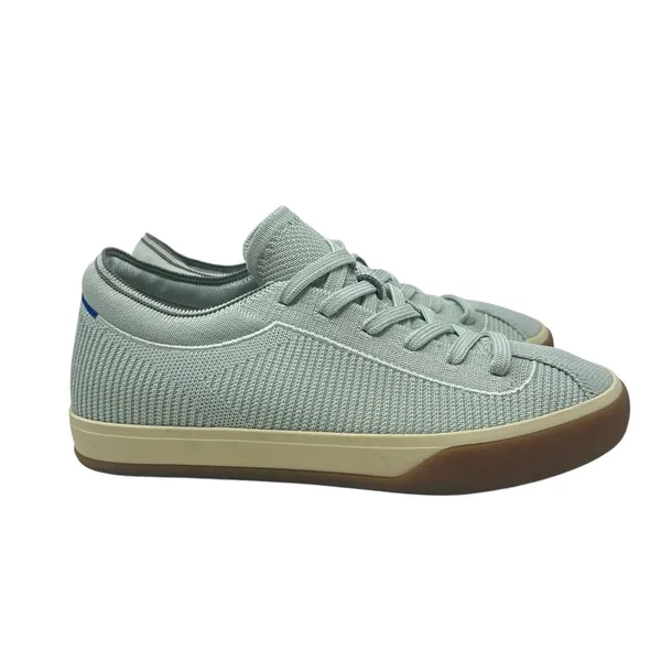 Rothy's The Lace Up Sneaker Shoes Knit Spearmint Light Green Size‎ US 7 - Image 9