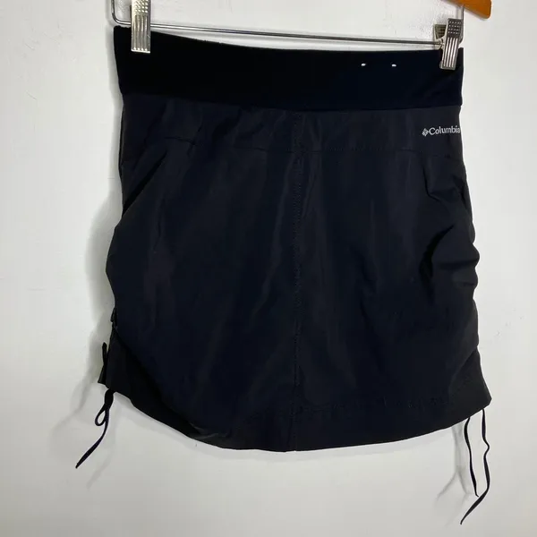 Columbia all‎ seasons ruched skort skirt black womens size small activewear - Image 7