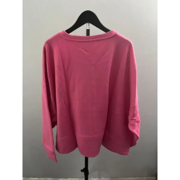 All in Motion Women's Pink Crewneck Long Sleeve Pullover Sweatshirt 2X - Image 2