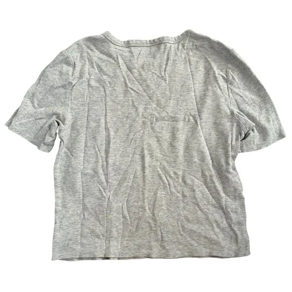 Aerie Gray Short Sleeve Basic Tee - Image 2