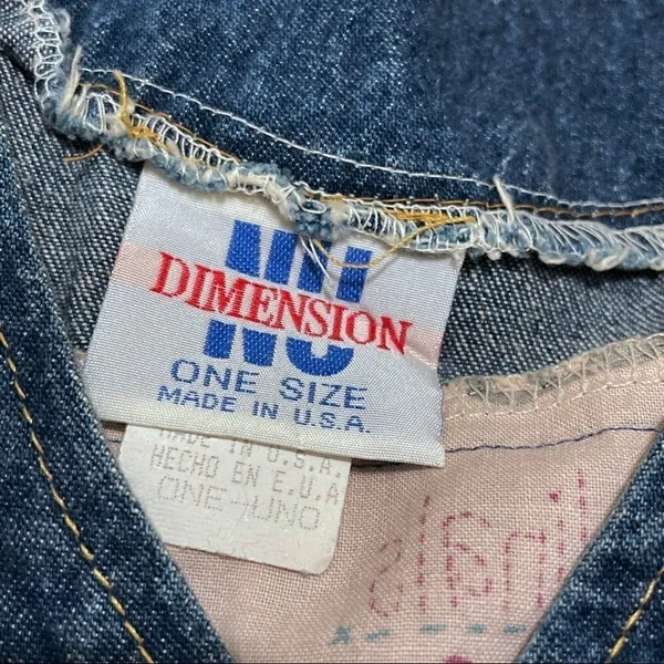 Custom OOAK vintage 90s denim Noah’s ark button down - Image 6