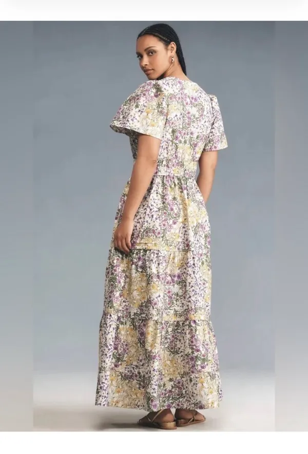 Anthropologie Floral Maxi Dress - Image 5
