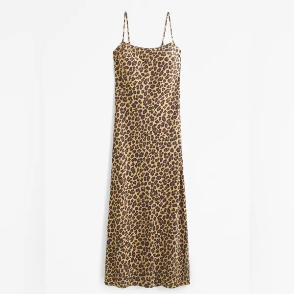 Abercrombie & Fitch The A&F Julia Slip Maxi Dress size Med NWT 18 1/2” pit - Image 4