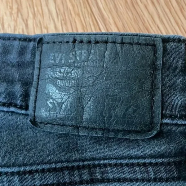 Levi's Jeans Womens 12 Gray Charcoal Mid Rise Skinny Cotton Ladies - Image 12