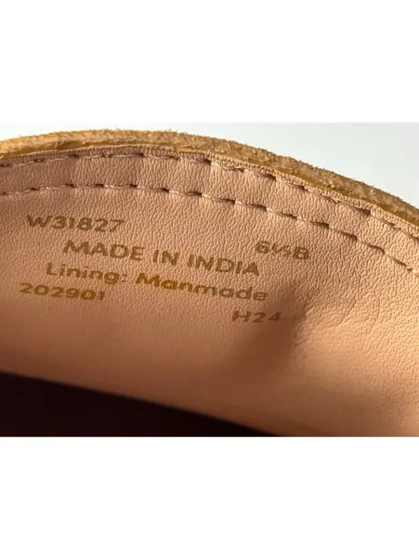 Cole Haan Evelyn Loafer Womens 6.5B Brown Suede Bow Driver Business W312827 - Image 8