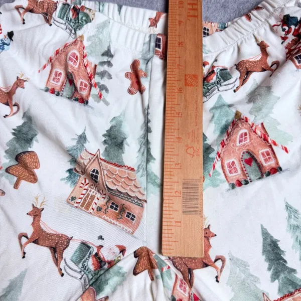 Pottery Barn Kids Holiday Gingerbread Organic Cotton Pajama Set Adult S and L - Image 11