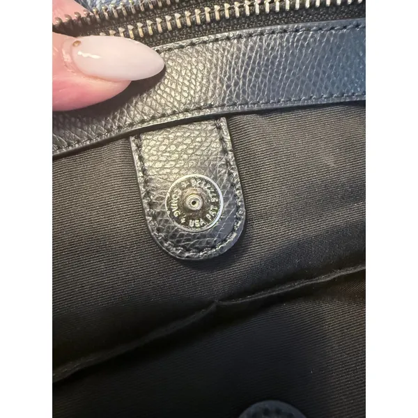 Coach Small Christie Carryall Black Crossgrain Leather Bag F36637 - Image 14