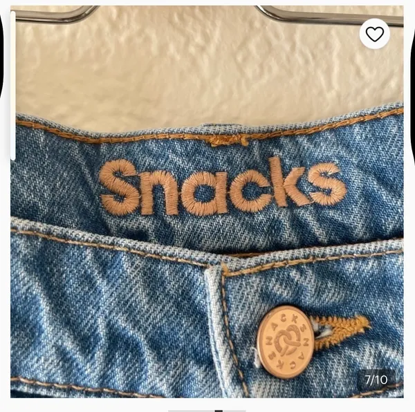 Mother Snacks Pleated Fun Dip Puddle Jeans - Image 10