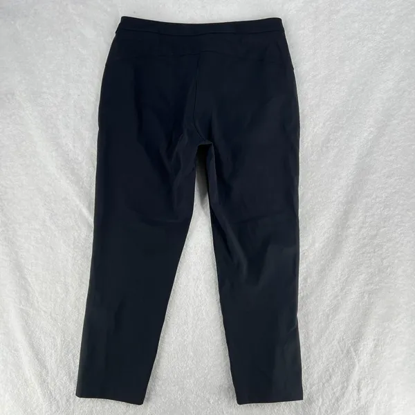Lululemon On The Move‎ Pant Lightweight Womens 10 Black Tailored Sweat Wicking - Image 6
