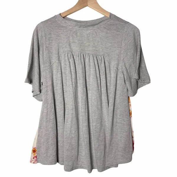 Altar'd State Floral Chiffon Shirt with Pocket Women's Size L - Image 2