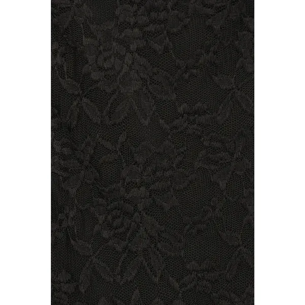 MORE TO COME Xandra Romantic Strapless Black Stretch Lace Maxi Dress XS NWT - Image 6