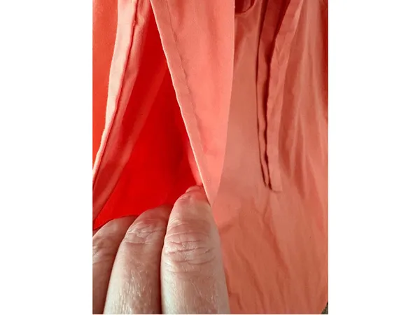 Croft & Barrow Orange Midi Dress Size XL - Image 6