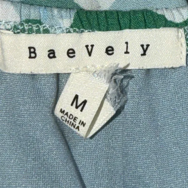 Baevely Medium Floral Puff Sleeve Dress - Image 5