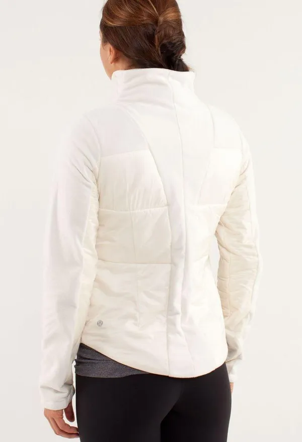 Lululemon St Moritz Jacket In Polar Cream, 6 - Image 2