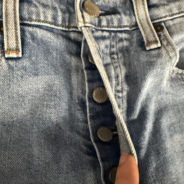 DENIM FORUM x Aritzia yoko‎ high rise slim jeans size 26 - Image 7