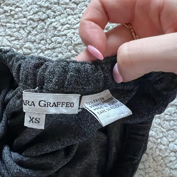 ZARA Elegant Gray Maxi Skirt - Image 2