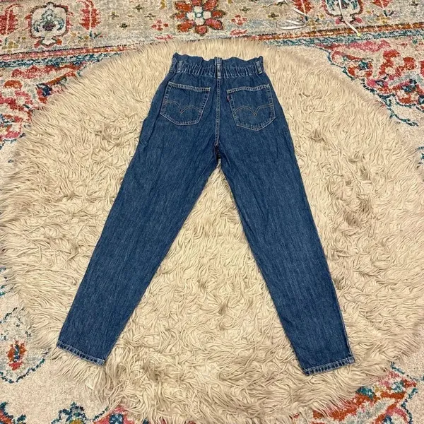 Levi's high-rise tapered paperbag jeans size 25 - Image 5