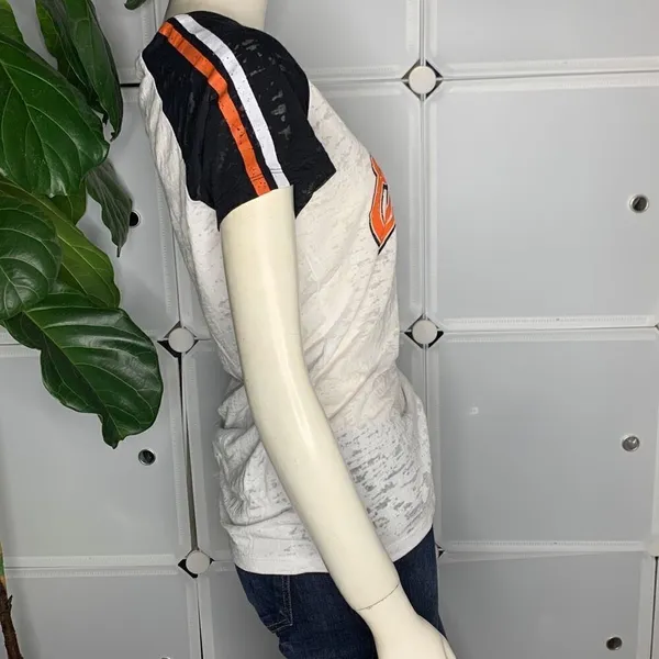 Genuine Merchandise Campus Lifestyle San Francisco Giants Burnout V Neck Top Siz - Image 8