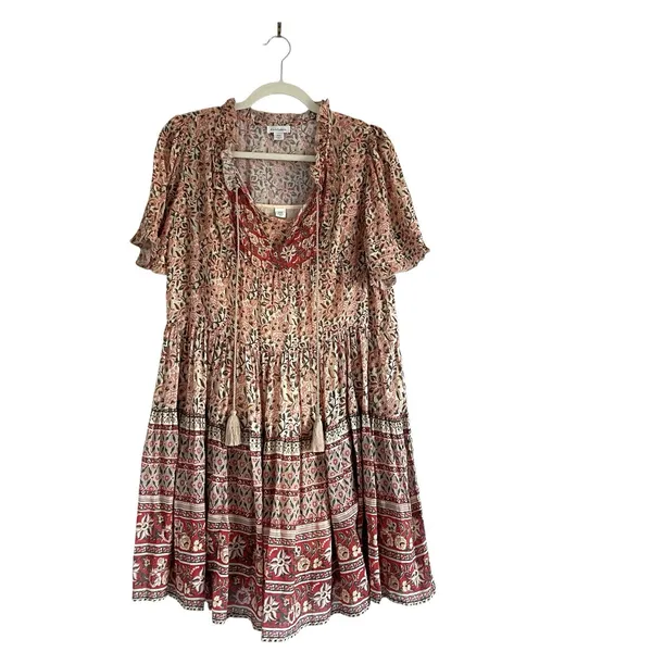 Sundance Fields of Beauty Tiered Peasant Dress XS FINAL PRICE - Image 2
