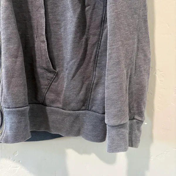 Gap Grayish Blue Zip Up Hoodie - Image 4