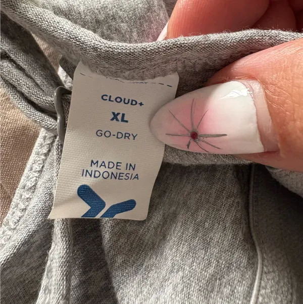 Old Navy Cloud+ Go-Dry grey jumpsuit XL - Image 2