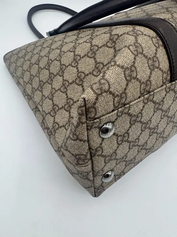 Gucci GG Supreme Joy Large Tote Bag Monogram Authentic - Image 12