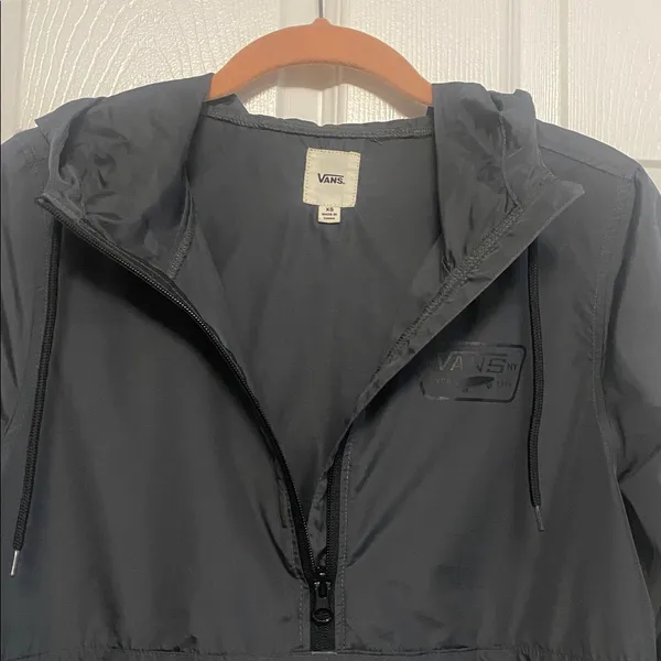 Vans Lightweight Hooded Windbreaker Jacket size XS unisex - Image 3