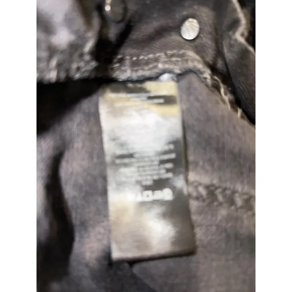 We The Free Free People Black Denim Overalls Womens Size S Straight Leg Bib Jean - Image 8