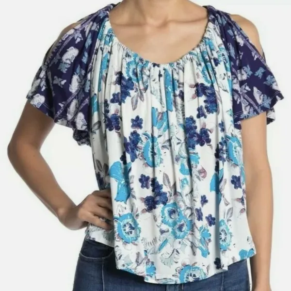 Free People Baja Babe Tee Ivory - Image 2
