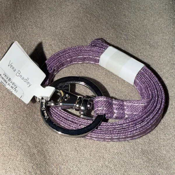 Vera Bradley ReActive Lanyard Pale Orchid Heather Purple 26690-U64 NWT - Image 2