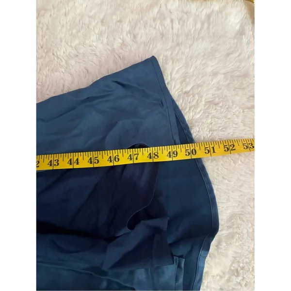 Lulus Exceptional Status Blue Halter Backless Slip Midi Dress Size Medium Gala - Image 9