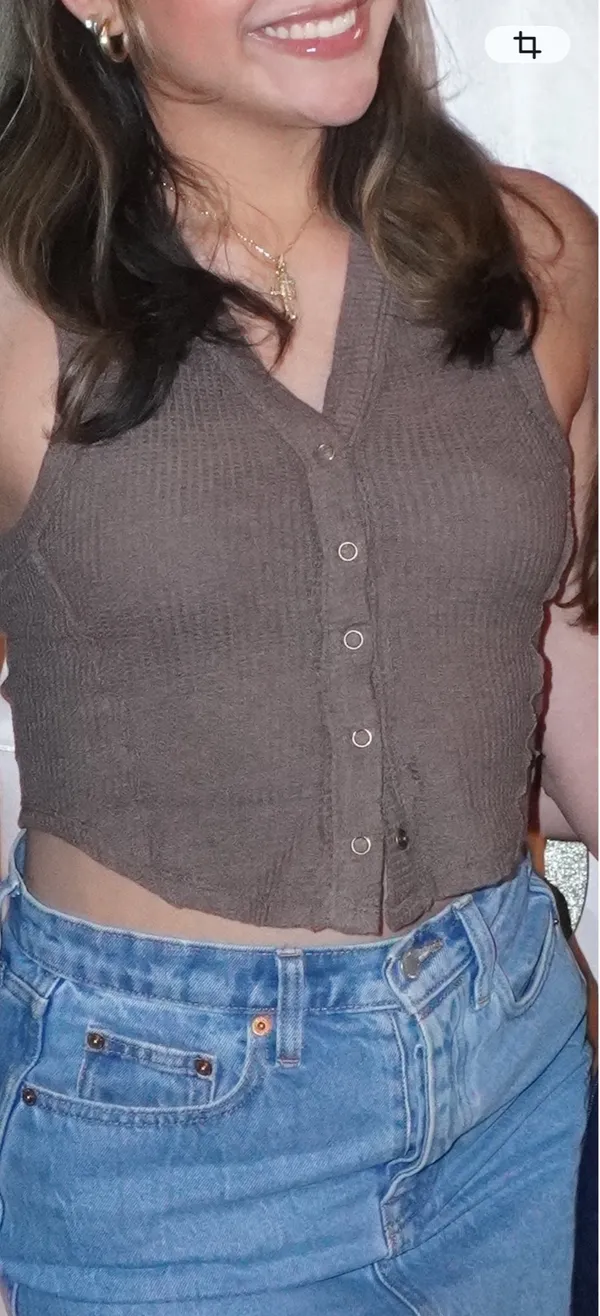 Free People top reo vest - Image 3