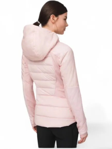 Lululemon Down For It All Jacket Porcelain Pink Lightweight Puffy Coat Size 8 - Image 5