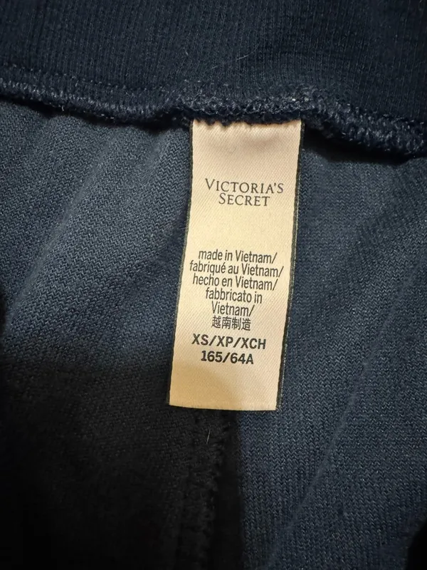 Victoria’s Secret Navy Velour Lounge Set XS EU - Image 11