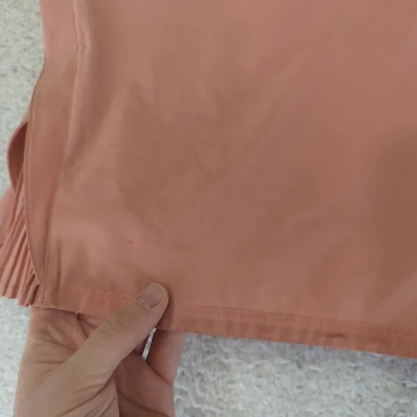 Lululemon Play Off The Pleats Skort Skirt Women's Size 8 Peach Tennis Athletic - Image 4