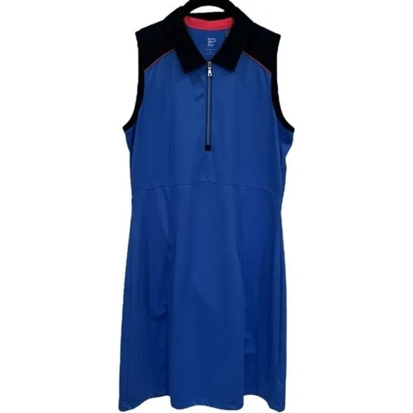 EP‎ Sport Blue Athletic Golf Tennis Pickleball Dress Old Money Country Club S - Image 2