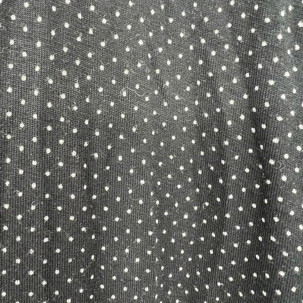 Soma light weight black & white polka dot robe lace cuff sleeve size large - Image 7