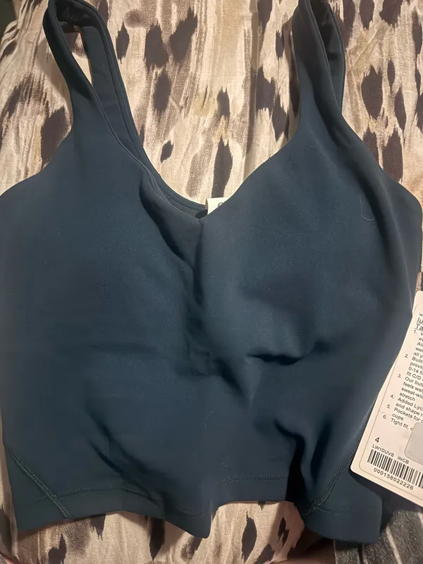 Indochine Blue LuluLemon Align Tank size 4  - Image 2