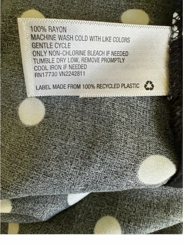 A New Day Black & White Maxi Dress XS Like New - Image 7