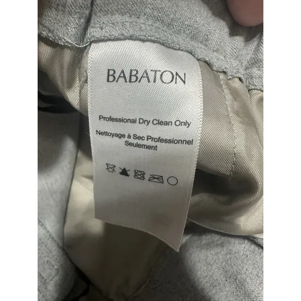 Aritzia Babaton Dexter Pant - Grey Tailored Dress Joggers -‎ Size S EUC - Image 7