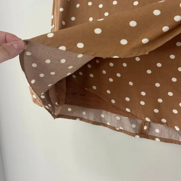 NWT L*Space Lanie Polka Dot Wrap Skirt Sz M - Image 10